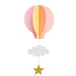 Wedding/birthday Party Decoration Supplies 3D Hanging Decorations Love Hot air Balloons Cloud Display Window Pendants