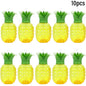 Tropical Party Decorations  Hibiscus Flower Garland Strawberry Cups Luau Grass Table Skirt Summer Beach Hawaiian Party Supplies
