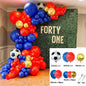 Wedding Birthday Party Decor 4D Gold 4D Soccer Red Blue Latex Balloon Garland Arch Holiday Event Baby Shower Backgound Decor