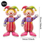 Carnival Theme Party Decoration Self Standing Clown Circus Balloons Happy Sign Banner for Carnival Birthday Party Decor Supplies