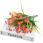 Wedding Decoration Bouquet Artificial Flowers For Home Room Wall Desk Decor Plants Party Ornament Decorate