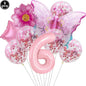 Butterfly Birthday Party Decoration Disposable Party Plates Cup Napkin Tablecloth Butterfly Knìfe Birthday Decoration Baby Showe