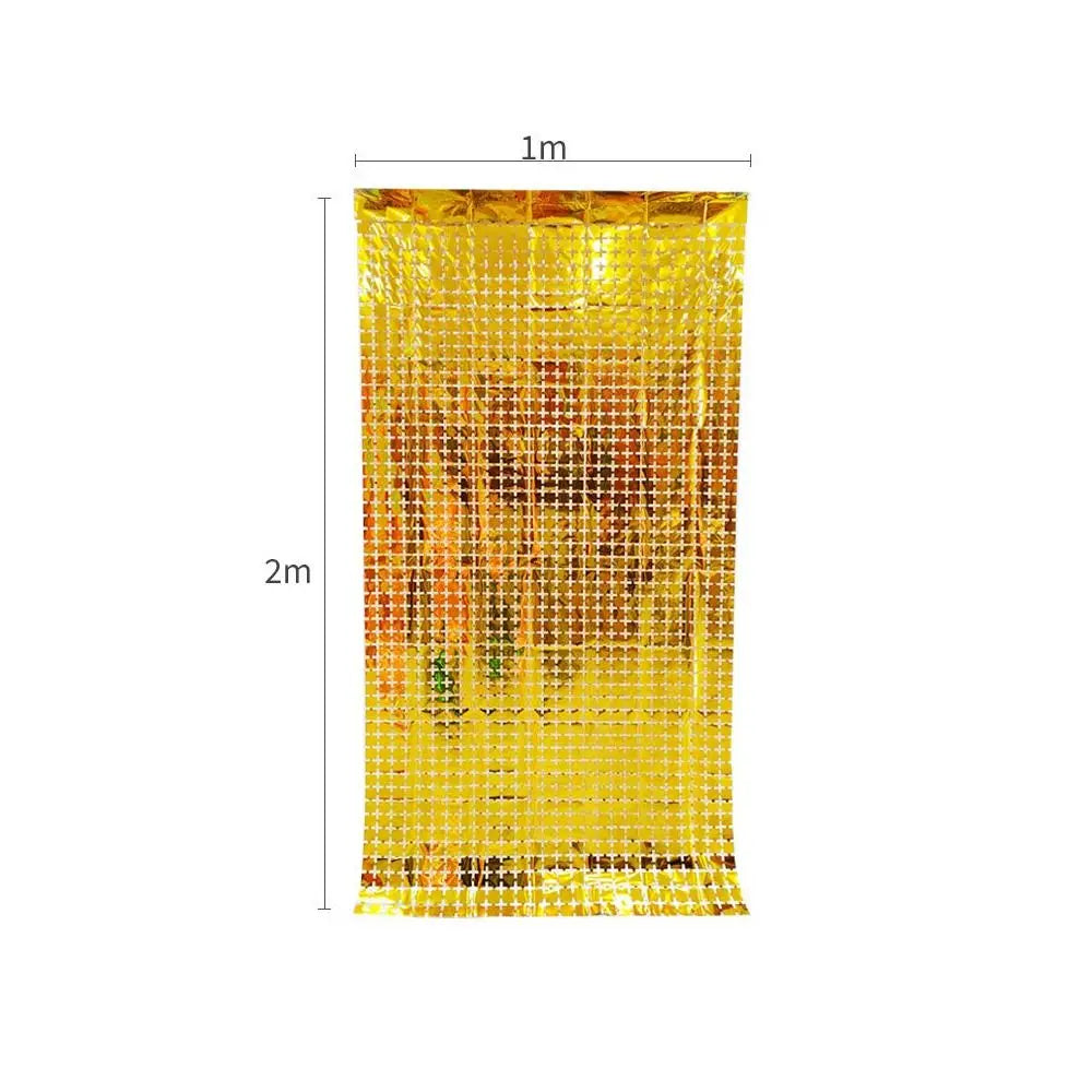 Luxury Great Event Decor Wall Background Curtain Party Decoration Festival Celebrations Backdrop Decorations Square Sequin Panel