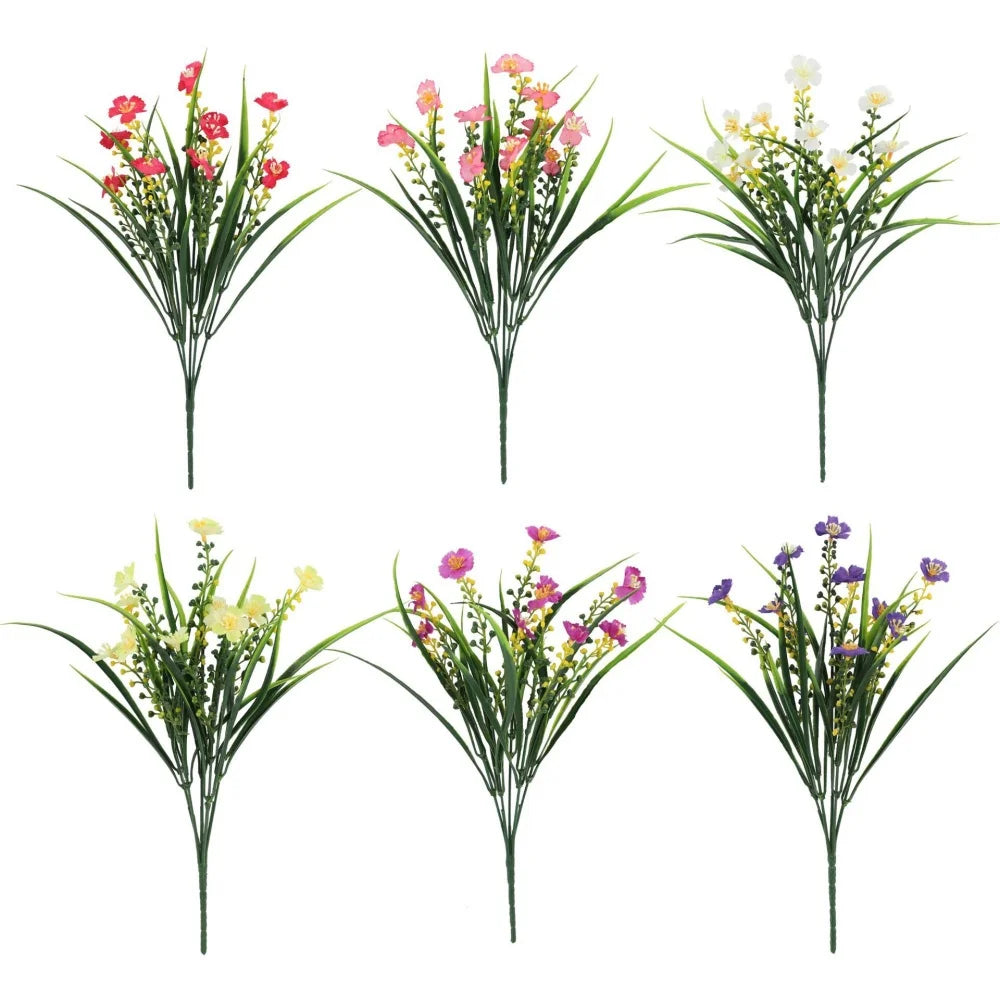 Wedding Decoration Bouquet Artificial Flowers For Home Room Wall Desk Decor Plants Party Ornament Decorate