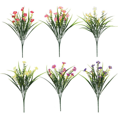 Wedding Decoration Bouquet Artificial Flowers For Home Room Wall Desk Decor Plants Party Ornament Decorate
