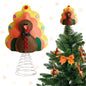 Tree Top Turkey Decoration Desktop Ornament Party Kitchen Table Decoration Christmas Pendant Supplies Festival Home Decor