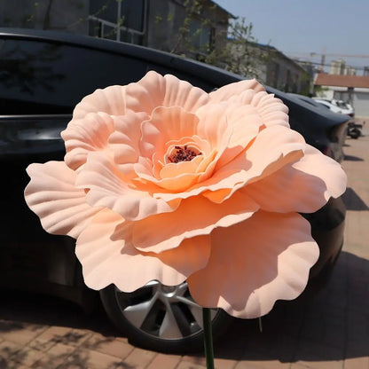 Artificial Peony Wedding Party Decoration Large Flower Show Props Fake Flowers DIY Flower Background Wall Decoration