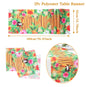 Hawaiian Party Decorations Artificial Flower Garland Summer Tropical Aloha Hawaii Party Supplies Wedding Birthday Flamingo Decor