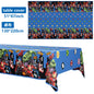 Tablecloth Decorations Spiderman Birthday Party Supplies Spider And His Amazing Friends Table Cover Baby Shower for Kids Gifts