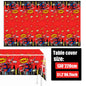 Tablecloth Decorations Spiderman Birthday Party Supplies Spider And His Amazing Friends Table Cover Baby Shower for Kids Gifts