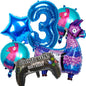 Video Game Fortnitions Birthday Party Decoration Cartoon Alpaca Llama Plate Tablecloth Baby Shower Kids Favors Party Supplies