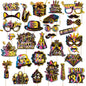 Birthday Party Decoration Photo Props 30 40 50 Birthday Party Glasses Decoration