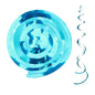 6pcs Party Spiral Decoration Birthday Party Wedding Decorative Ornaments Foil Swirls Banner Tassels Garland