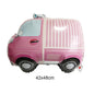Construction Truck Balloons Excavator Cement Truck Forklift Crane Foil Balloon Kid Boys Birthday Party Construction Theme Decors