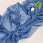 Chiffon Table Runner Sheer Fabric Silk for Boho Sheer Fabric Wedding Arch Overlay Draping Decoration Birthday Party Table Decor