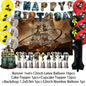 Game L-Little Nightmaresd 3 Birthday Party Decorations Balloons Banner Cake Topper Anime Backdrop Halloween Decor Kids Gifts