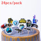 Video Game Fortnitions Birthday Party Decoration Cartoon Alpaca Llama Plate Tablecloth Baby Shower Kids Favors Party Supplies