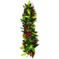 Festive Women Girls Luau Hawaiian Party Decoration Leaves Garland Necklace Home Birthday Holiday DIY Decorations