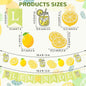 Summer Lemonade Party Supplies Decor Lemon Garland Sign DIY Lemonade Stand Banner for Refreshing Lemon Stand Decorations