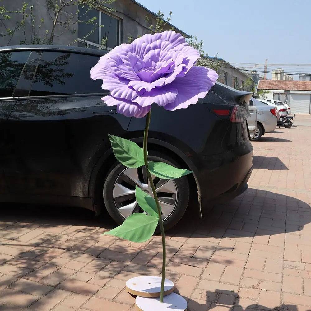 Artificial Peony Wedding Party Decoration Large Flower Show Props Fake Flowers DIY Flower Background Wall Decoration