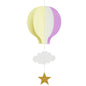 Wedding/birthday Party Decoration Supplies 3D Hanging Decorations Love Hot air Balloons Cloud Display Window Pendants