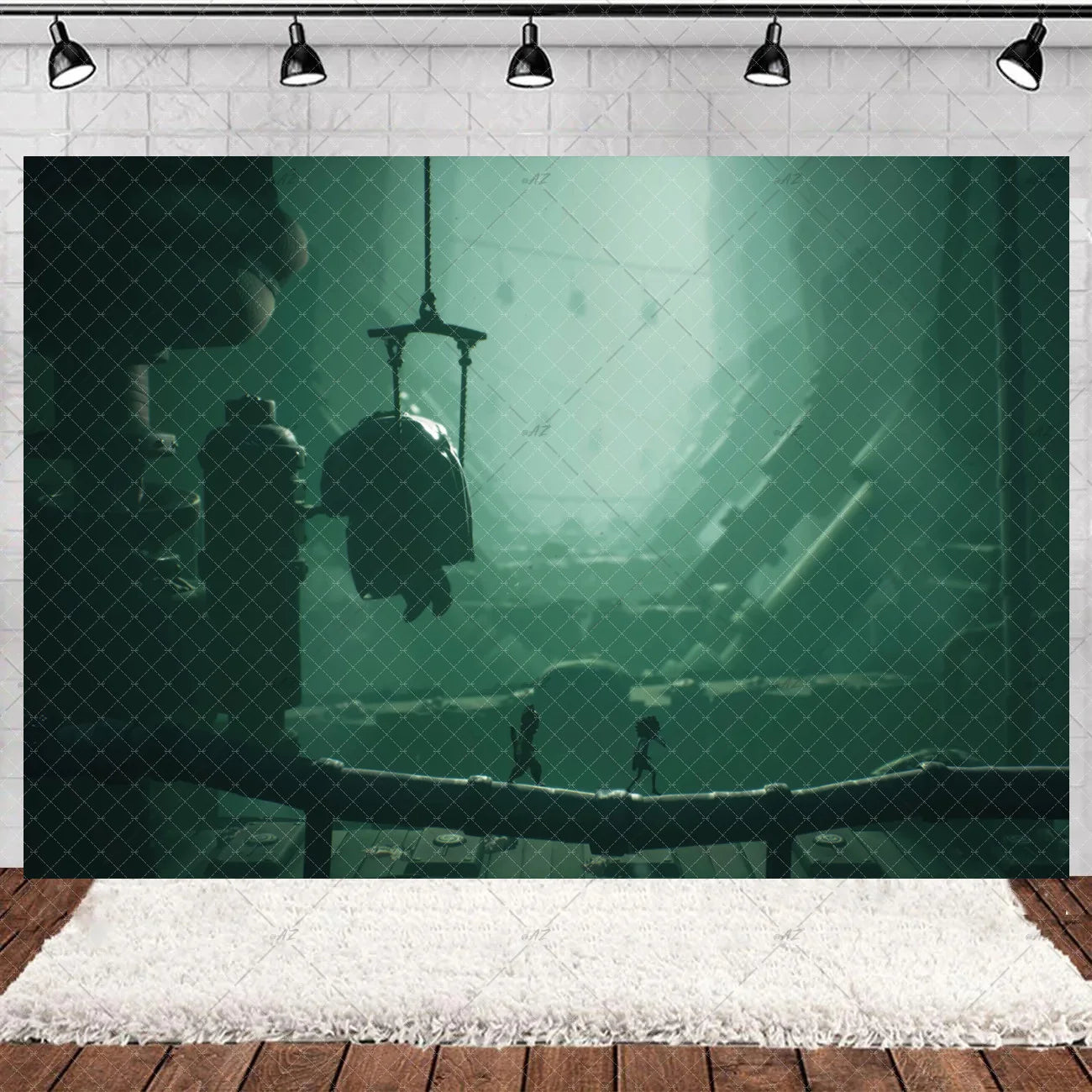 Game L-Little Nightmaresd 3 Birthday Party Decorations Balloons Banner Cake Topper Anime Backdrop Halloween Decor Kids Gifts