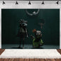 Game L-Little Nightmaresd 3 Birthday Party Decorations Balloons Banner Cake Topper Anime Backdrop Halloween Decor Kids Gifts