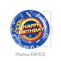Sonic boys and girls' birthday party decorations, baby party decorations, disposable tableware stickers，tablecloths，back drop。