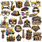 Birthday Party Decoration Photo Props 30 40 50 Birthday Party Glasses Decoration