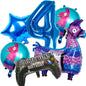 Video Game Fortnitions Birthday Party Decoration Cartoon Alpaca Llama Plate Tablecloth Baby Shower Kids Favors Party Supplies