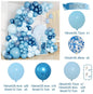 Blue Balloon Garland Arch Kit Happy Birthday Party Decorations Confetti Ballons Baby Shower Baloon Wedding Decor Globos