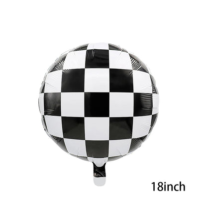 Racing Car Table Runner Tablecloths Table cover checkered flag racing road track kids Race Car Themed birthday Party Decoration