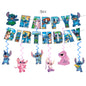 Stitch Party Supplies, Birthday Banner,  Hanging Swirls For Stitch Party Decorations，Stitch birthday party decorations