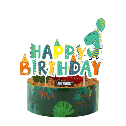 Cartoon Dinosaur Birthday Party Decorations Latex Balloons Baby Shower Cup Plate Napkins Straw Kids Favors For Party Supplies