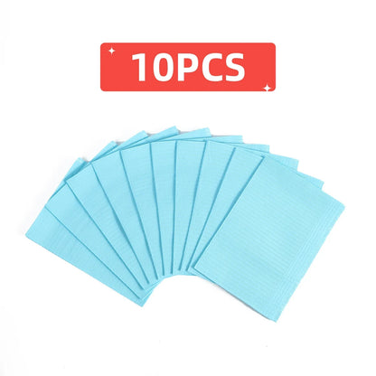 10/25/50/125Pcs Disposable Waterproof Tattoo Tablecloth Tattoo Table Cover Clean Pad Patient Dental  Tattoo Bibs Accessories
