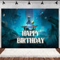 Game L-Little Nightmaresd 3 Birthday Party Decorations Balloons Banner Cake Topper Anime Backdrop Halloween Decor Kids Gifts