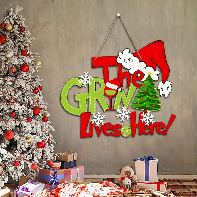 1PC Christmas Tree Decorations, Party Decorations, Festive Atmosphere Decorations, Wall Decorations, and Home Decoration