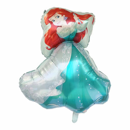 Ariel Mermaid theme Party Balloons Kids Birthday Party Decorations Girl Baby Shower Decor Animal Helium Globos kids toy
