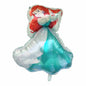 Ariel Mermaid theme Party Balloons Kids Birthday Party Decorations Girl Baby Shower Decor Animal Helium Globos kids toy